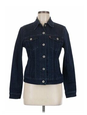 Levi's Navy Blue Women's Denim Trucker Jacket